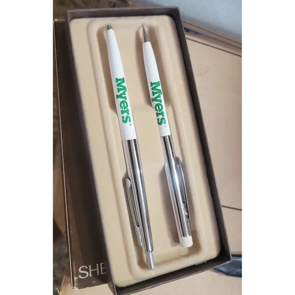 Sheaffer Vintage Ballpoint Pen Pencil Set Myers